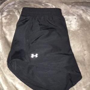 Under Armour black gym shorts